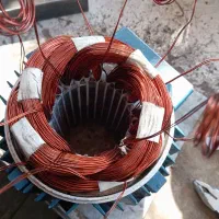 سیم پیچی الکترو موتور و پمپ آب های سه فاز و تک فاز