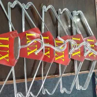 چوب لباسی استیل (۶عددی) 75تومان