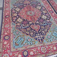 بیرجوت ۶متری کارکرده دستبافت تبریز خابدار|فرش|تبریز, |دیوار