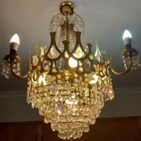 لوستر شیک کریستالی