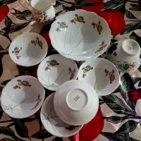 ظروف  قدیمی مال زمان پهلوی آجیل خوری ژاپنی