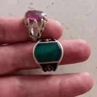 دو عدد انگشتر نقره نو|جواهرات|تهران, ائمه اطهار|دیوار