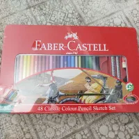 مداد رنگی ۴۸ فایبر کاستل