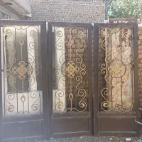 در ب سه لت فرفورژه شیک بسیار سنگین درحدنو|مصالح و تجهیزات ساختمان|مشهد, شهرک شهید باهنر|دیوار