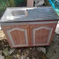 فروش کابینت زیرابچکان باسینک تک لگنه چپ