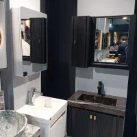 روشویی با کابینت یو پی وی سی|لوازم سرویس بهداشتی|اندیشه, اندیشه فاز ۵|دیوار