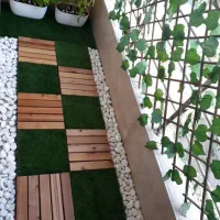 تولید پخش ترموود تایل ترموود چمن شلف پایه مخفی|عمده‌فروشی|تهران, شهرک ولیعصر شمالی|دیوار