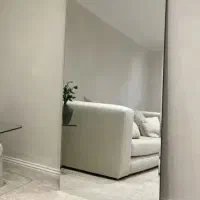 اینه قدی ،آینه بدون قاب