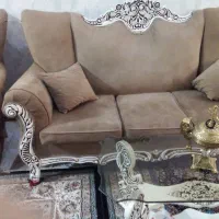 مبلمان راحتی ۷نفره باجلومبلی|مبلمان خانگی و میز عسلی|فردوسیه, |دیوار