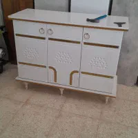 میز آرایش ۵ کشو و آینه کنسول وکیوم|جاکفشی، کمد، دراور|گنبد کاووس, |دیوار