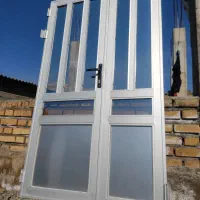 درب آلومینیومی دو لات بدونه چهار چوب|مصالح و تجهیزات ساختمان|سنگدوین, |دیوار