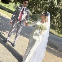 کت شلوار عقد همراه کیف نو