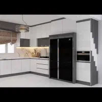 نصاب کابینت،کمدوانواع سازه های چوبی وMdf|خدمات پیشه و مهارت|سبزوار, ابارش|دیوار