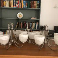لوستر فلزی در حد نو|لوستر و چراغ آویز|شیراز, گلدشت معالی‌آباد|دیوار