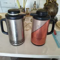 جلدفلاسک چای یک لیتری قدیمی ژاپنی