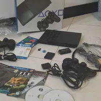 ps2 سونی ۲ پلی استیشن ۲ فلش خور دو دسته