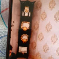 بوفه چهار طبقه هالوژن دار نو|بوفه، ویترین، کنسول|شاهین‌شهر, شهرک هشت بهشت|دیوار