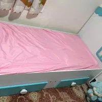 تخت کودک و نوجوان طرح کلبه