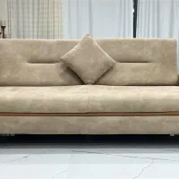 یک دست مبل مکانیزه . تخت خواب شو.  دسته مکانیزه