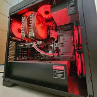 کیس کامل گیمینگ و رندر Ryzen 1600x + 1060 6GB