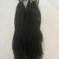 موی طبیعی مشکی خام