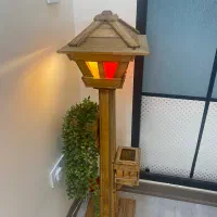 اباژور چوبی|چراغ خواب و آباژور|تهران, نیروی هوایی (پیروزی)|دیوار