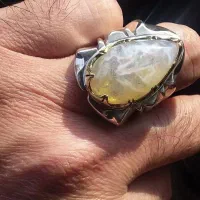 انگشتر یاقوت و اوپال|جواهرات|کرج, اسلامآباد|دیوار