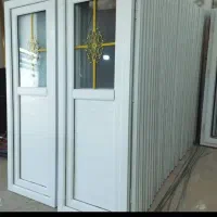 انواع درب  upvc حمام و دستشویی (اقتصادی)