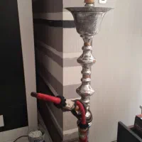 قلیان وارداتی خلیل مامون با ذغال سرخ کن درجه یک