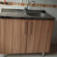 کابینت ب همراه سینک ظرفشویی وهود|جاکفشی، کمد، دراور|اسلام‌شهر, شهرک الهیه|دیوار