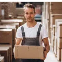 کارگر ساده آقا جهت بارگیری تشک فروشی