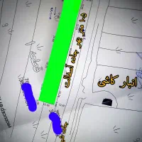 زمین کشاورزی چسب بافت شهری(تجاری)حسن‌آباد کنگاور