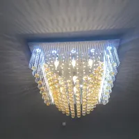 لوستر کریستالی تمام LED
