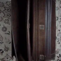 کیف مردانه بزرگ چرم طبیعی بوفالوسالم باآسترمخمل