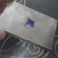 جاسیگاری نقره قدیمی|صنایع دستی و سایر لوازم تزئینی|تهران, آبشار تهران (دریاچه)|دیوار