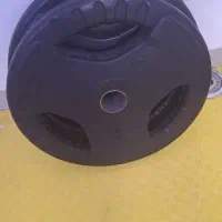 صحفه(وزنه) ۲۰ کیلو و ۱۵ کیلو هالتر ۲متری ۱۸۰ سانتی