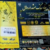 دو عدد فرش 700 شانه درجه یک برازجان|فرش|برازجان, |دیوار