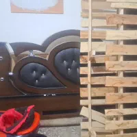 تخت خواب دونفره بزرگ دو دردو