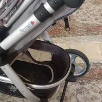 ست کالسکه کریر و ساک خارجی رنگ طوسی و اسپرت|کالسکه و لوازم جانبی|تهران, منیریه|دیوار