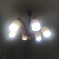 لوستر چوبی ۶ شاخه