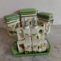 پاسماوری و جا ابلیمو و نمکدان