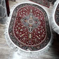 فرش آشپزخانه فرش بیضی فرش هریس۱۰۰۰شانه۱×۱/۵