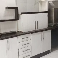 ۱۲/۵ متر کابینت  ام دی اف باسینک .هود. کاور یخچال|مصالح و تجهیزات ساختمان|اصفهان, شهرستان|دیوار