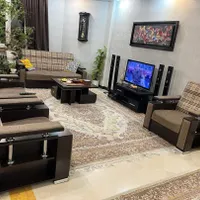 یک دست مبل 7 نفره همراه میز جلومبلی و دو عدد عسلی|مبلمان خانگی و میز عسلی|تهران, شهرآرا|دیوار