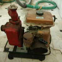 پمپ آب بنزینی|مصالح و تجهیزات ساختمان|قم, منبع آب|دیوار