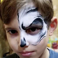 تنپوش عروسکی وگریم هالووین حرفه ای