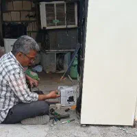 تعمیرانواع یخچال ساید کولر نصب سرویس اسپیلت تضمینی|خدمات پیشه و مهارت|بندرعباس, |دیوار