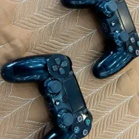 2 عدد دسته ps4 اصلی  خاموش شده