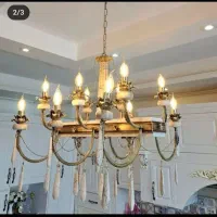 لوستر برنز سنگ مرمر|لوستر و چراغ آویز|همدان, |دیوار