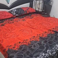 تخت خواب و پادری و بوفه و آیینه|تخت و سرویس خواب|اندیمشک, |دیوار